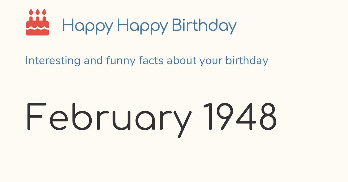 february-1948-calendar-birthday-zodiac
