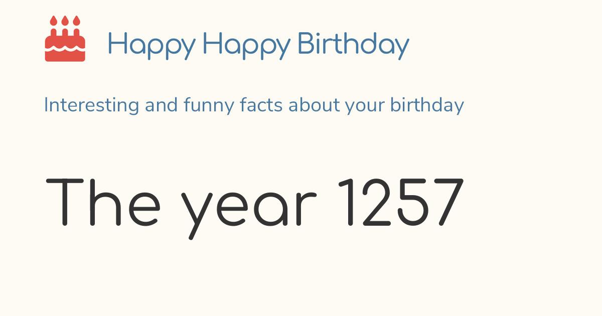 the-year-1257-calendar-history-and-birthdays