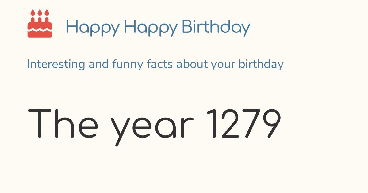 the-year-1279-calendar-history-and-birthdays